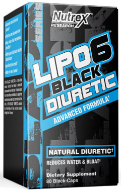 Lipo 6 Black Diuretic (80 caps) - Nutrex