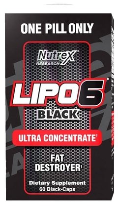 Lipo 6 Black Ultra Concentrado (60 Cap) - Nutrex