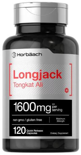 Longjack Tongkat Ali 1600mg x 120caps - Horbaach