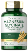 Magnesium Glycinate + Ashwagandha 2740mg x 120 caps - Carlyle