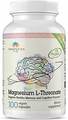 MAGTEIN, MAGNESIUM L THREONATE, 100 Vegan caps, TERAPUTICS PURE LIFE