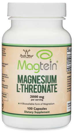 Magtein Magnesium L Threonate 2000mg x 100caps - Double Woods