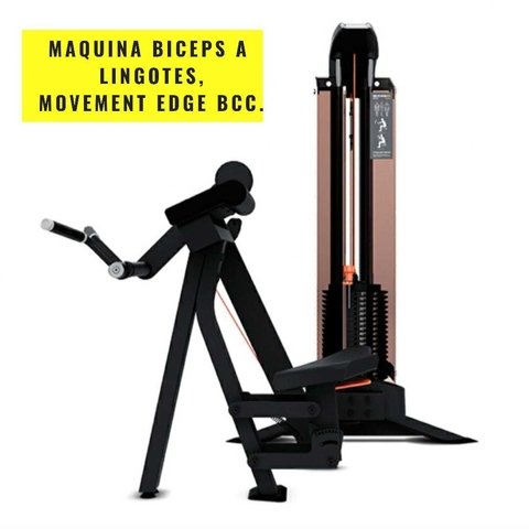 Máquina de Bíceps a Lingotes, Movement EDGE Bíceps Bcc+ (Precio Dolar) - MM Fitness