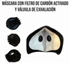 Mascara Deportiva con Valvulas de Exhalacion - MM Fitness - comprar online