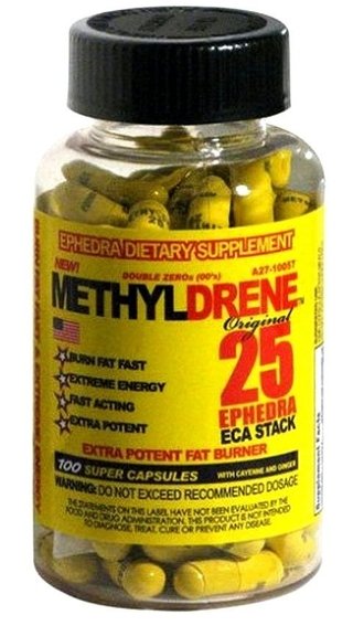 Methyldrene Amarillo (100 Caps) - Cloma Pharma