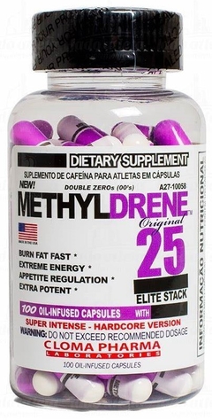 Methyldrene Super intense Elite (100 Caps) - Cloma Pharma