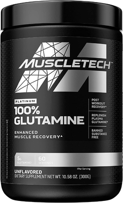 Platinum Glutamine (60 Servicios) - Muscletech