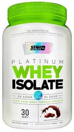 Platinum Whey Isolate (2 lbs) - Star Nutrition