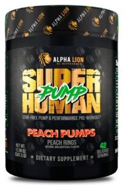 Pump Super Human (42 serv) - ALPHA LION