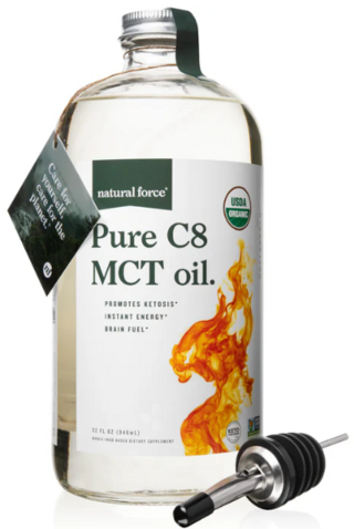 Pure C8 MCT oil (946 ml) - Natural Force