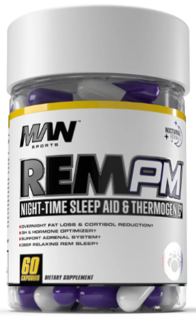 REM PM night time sleep aid and thermgenic (60 caps) - MAN Sports
