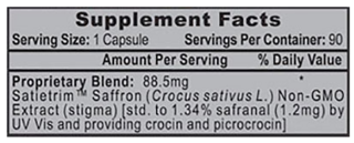 Satietrim Saffron Extract (90 tabs) - Hi Tech Pharmaceuticals - comprar online