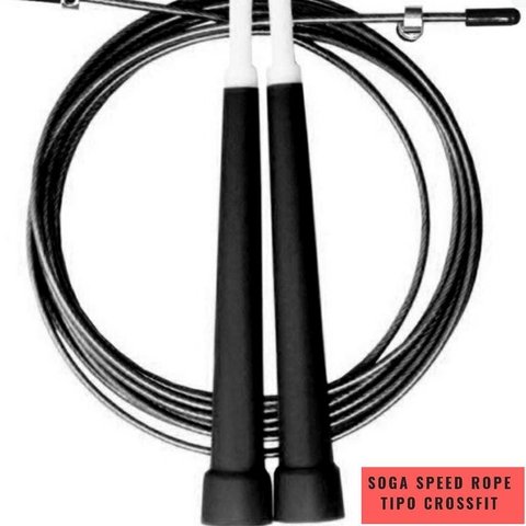 Soga Speed Rope Tipo Crossfit - MM Fitness