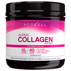 Super Collagen Powder Collagen type 1 & 3 (40 serv / 400g) - Neo Cell