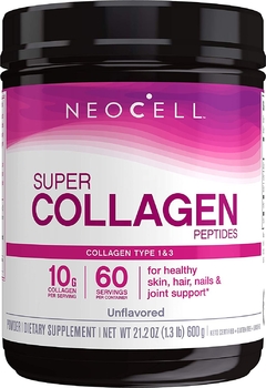 Super Collagen Powder Collagen type 1 & 3 (60 serv / 600g) - Neo Cell
