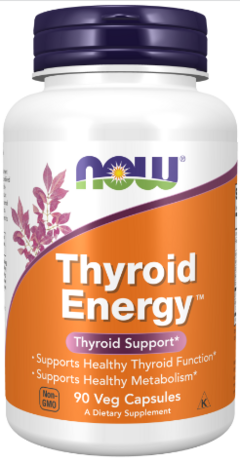 Thyroid Energy Support (90 caps) - NOW Foods