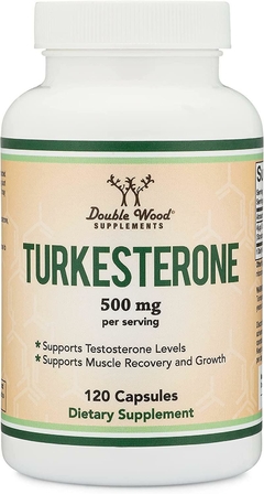 Turkesterone 500mg (120 caps) - Double Wood Supplements
