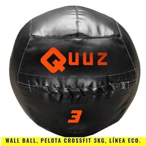 Wall Ball Pelota Crossfit (3 Kg) Linea ECO - MM Fitness