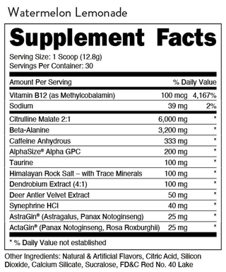 Woke AF High Stimulant (244 gr - 20 serv) - DAS LABS - comprar online