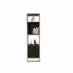 Columna 2 cajones 4205- OLMO/NEGRO - comprar online