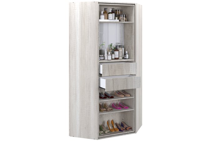 Mueble Esquinero Hogare Blanco