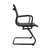 Sillón Aluminium Fijo Negro - comprar online