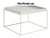 MESA RATONA CUADRADA HAY WHITE CAÑO DE 75X75X40 CM en internet