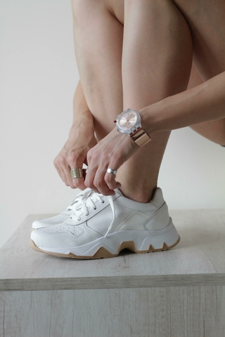 SNEAKERS ART. 1000 CUERO BLANCA en internet