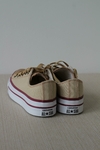 Imagen de SNEAKERS ALL STAR LONA BEIGE BASE ALTA