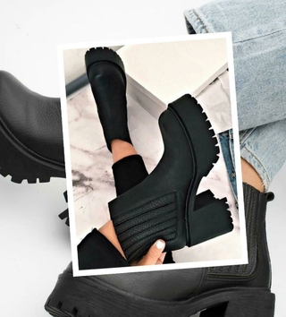 BOTAS DALLAS CUERO NEGRO en internet