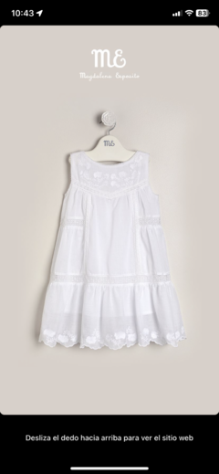 vestido Bordado - comprar online