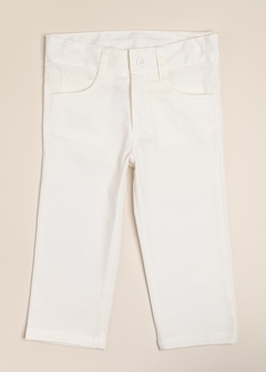 Pantalón Gabardina blanco