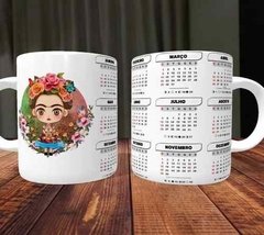 Caneca Frida Khalo Calendário