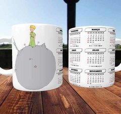 Caneca Calendário Pequeno Príncipe