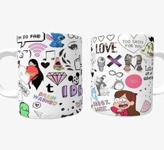 Caneca Divertida Sticker Exclusiva