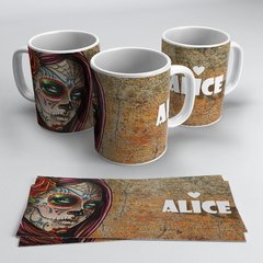 Caneca personalizada caveira