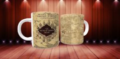 Caneca Mapa do Maroto Harry potter