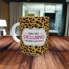 Caneca Onça - Presente Mãe