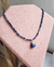 COLLAR BLUEBERRY- CUARZO AZUL