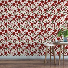 Papel de Parede Vinílico Floral 151 - comprar online