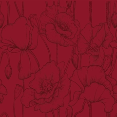 Papel de Parede Vinílico Floral 175 na internet