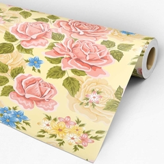 Papel de Parede Vinílico Floral 148