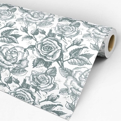 Papel de Parede Vinílico Floral 171