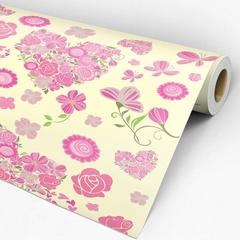 Papel de Parede Vinílico Floral 42