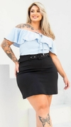 Shorts Saia Feminino Plus Size Ceci