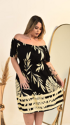 Vestido Feminino Plus Size Ciganinha Ombro a Ombro