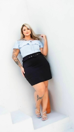 Shorts Saia Feminino Plus Size Ceci - comprar online