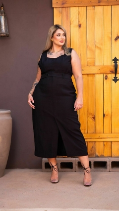 Conjunto Feminino Plus Size Saia Mídi Heloísa