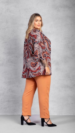 Conjunto Feminino Plus Size Kimono Estampado na internet