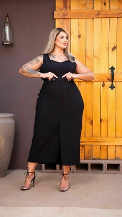 Conjunto Feminino Plus Size Saia Mídi Heloísa - Clau Amorim Store